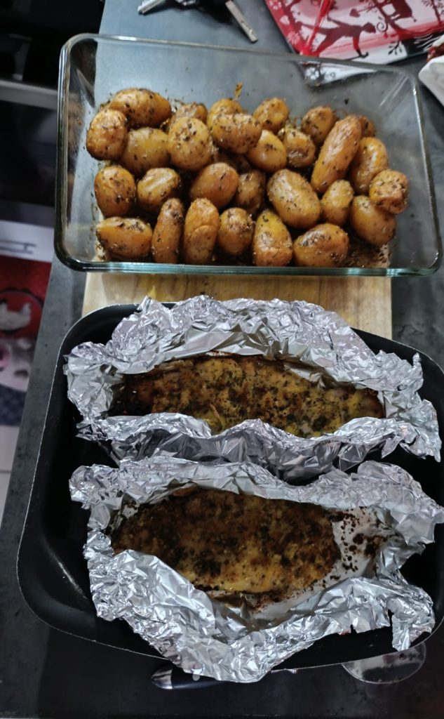 Poulet au citron Plat