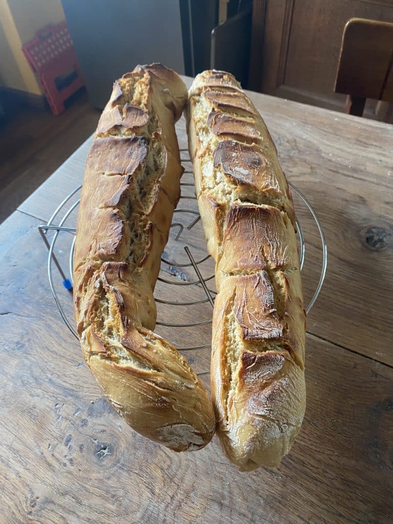 2 baguettes maison