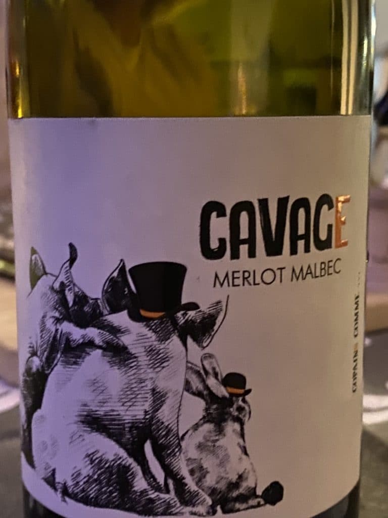 Cavage Merlot Malbec rouge